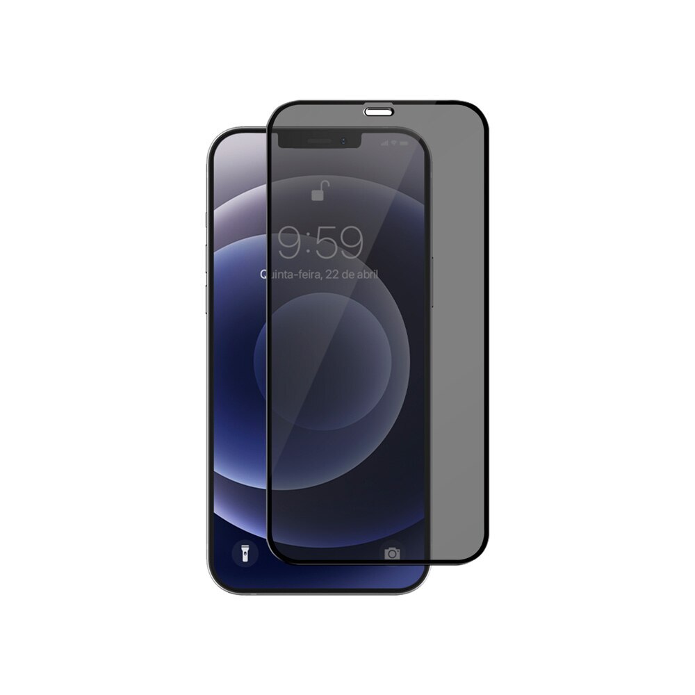Película de Vidro iPhone 11 Pro Max Originais iPlace, Privacidade com Borda  Curva, Preto