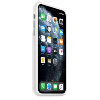 Capa Carregadora Iphone 11 Pro Apple Silicone Branco 12x