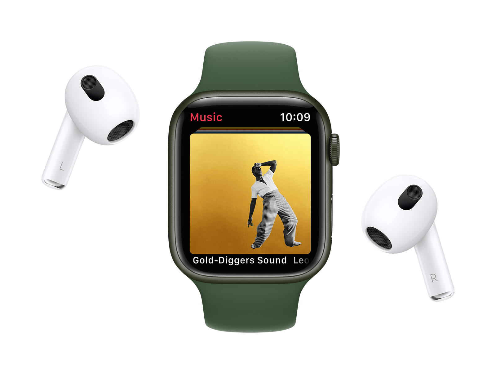 Apple AirPods (3ª geração) com estojo de recarga MagSafe compatível com Iphone e Android