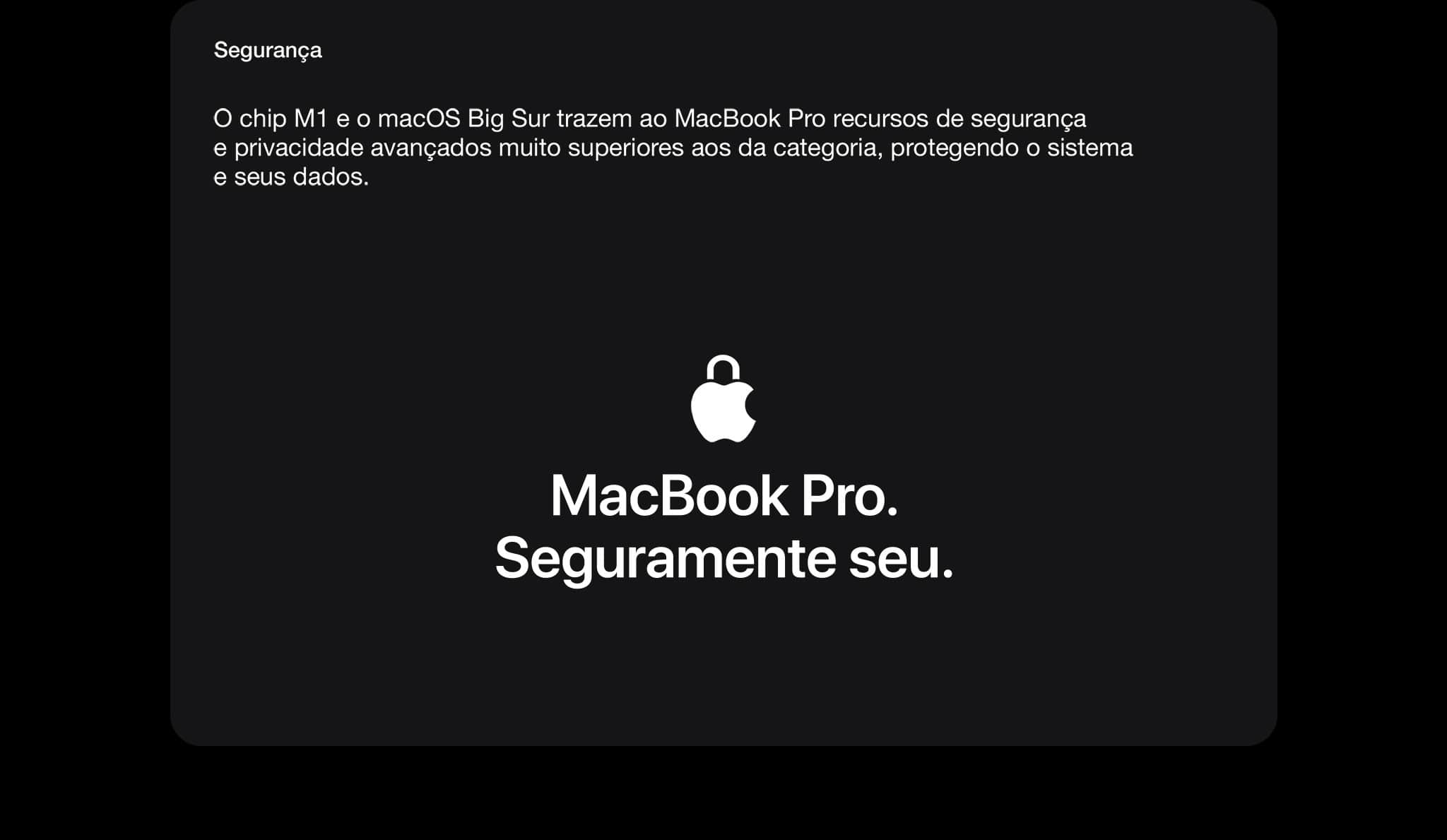 MacBook Pro 13.3 " chip Apple M1